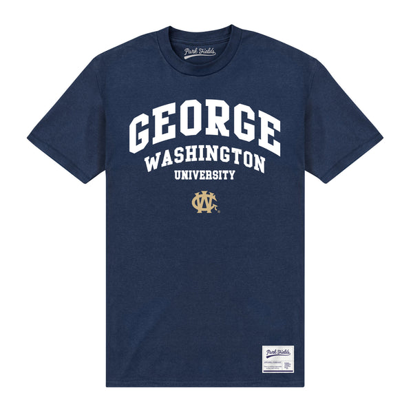 George Washington University Script Navy T-Shirt