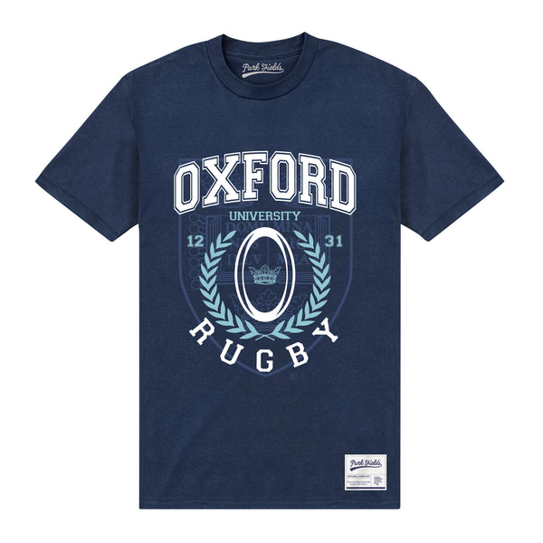 Oxford University Rugby T-Shirt - Navy
