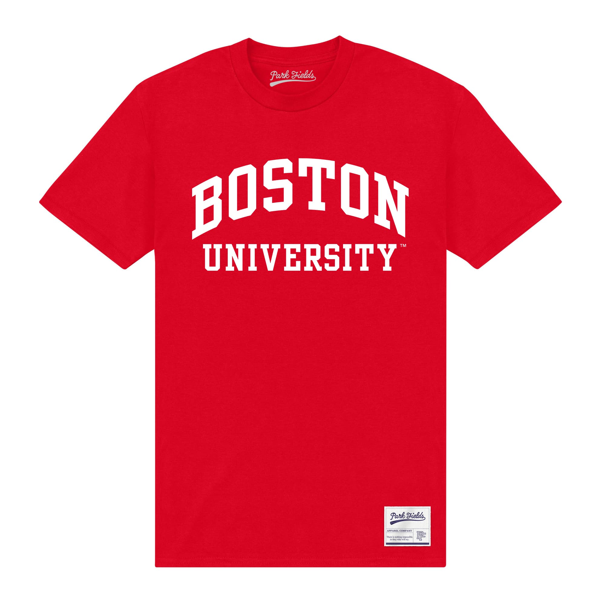 Boston University Script Red T-Shirt