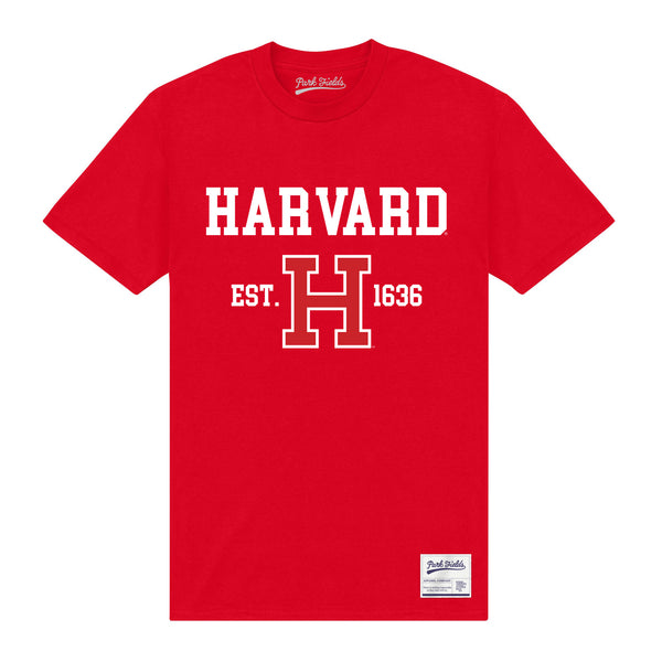 Harvard University Est 1636 Red T-Shirt