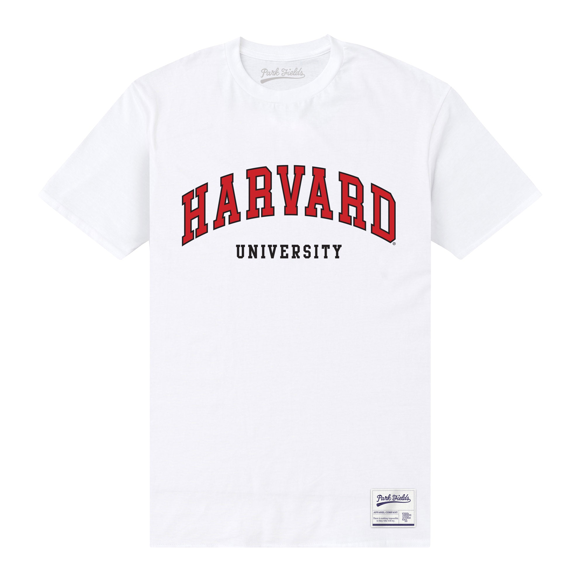Harvard University Script White T-Shirt