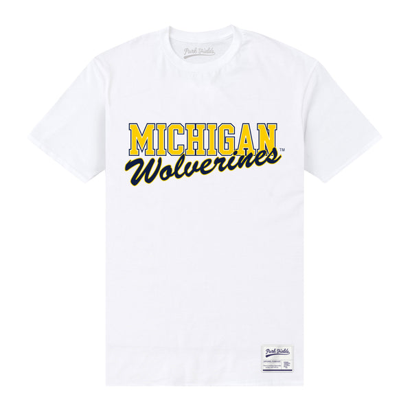 Michigan Wolverines White T-Shirt
