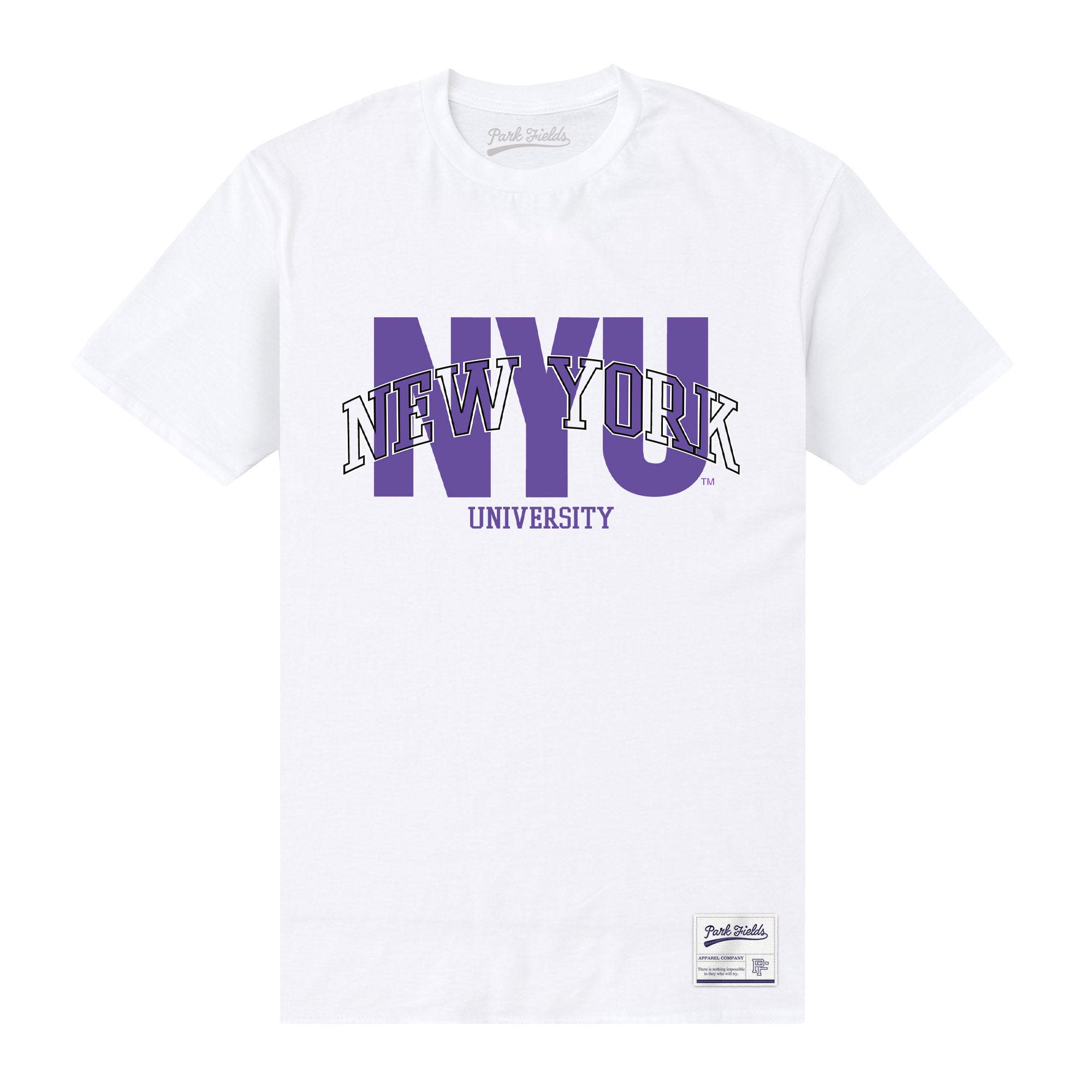 New York University NYU White T-Shirt