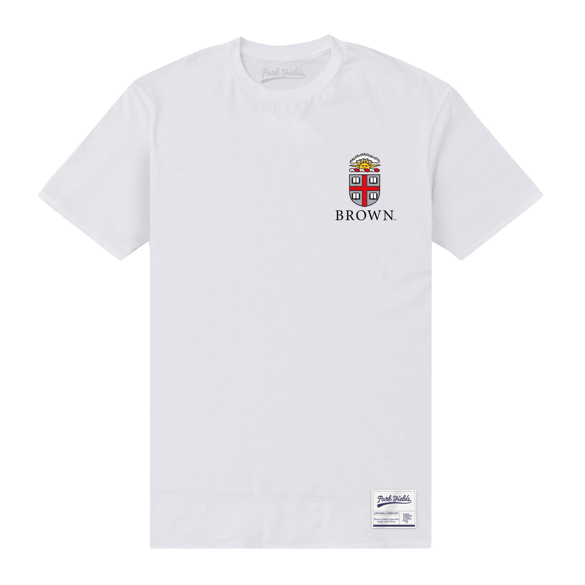 Brown University Emblem T-Shirt - White