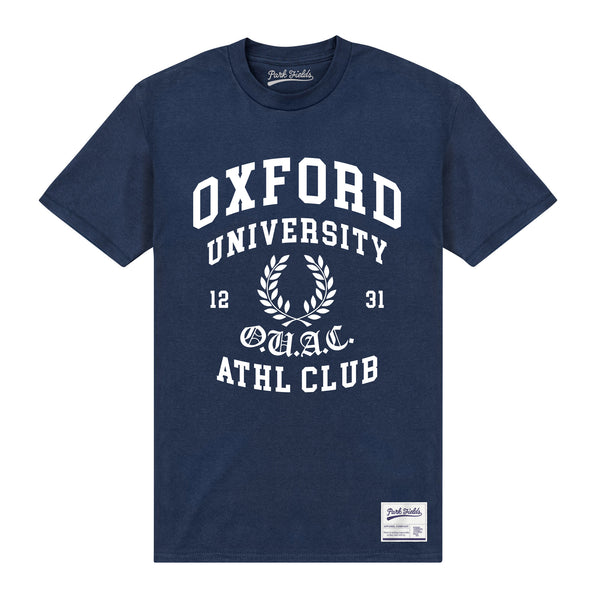 Oxford University Athletics Club Navy T-Shirt